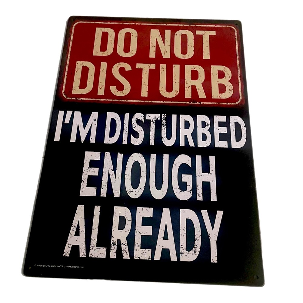 🪬 DO NOT DISTURB SIGN 🪧
